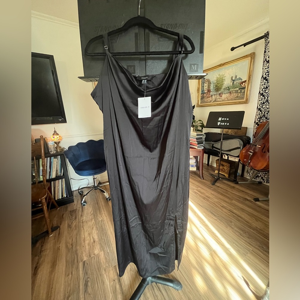 Forever 21 strappy stretchy slip dress 3x